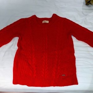 Red Knit Sweater